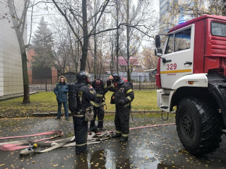 В Королеве отработали ликвидацию взрыва беспилотника