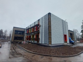 Новый облик старого здания: в Коломне на финишной прямой капремонт детского центра