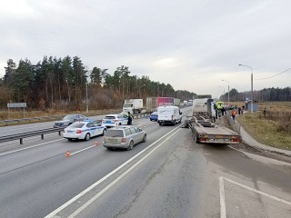 Подробности массового ДТП под Ногинском раскрыли спасатели