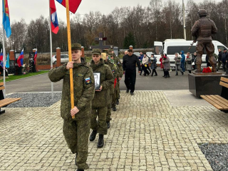 В Павловском Посаде простились с героем СВО Александром Мешковым