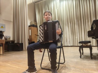 Баянисты из Одинцова заняли первое место на международном конкурсе в Санкт-Петербурге