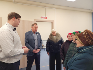 В Алферьеве открыли отремонтированный фельдшерско-акушерский пункт