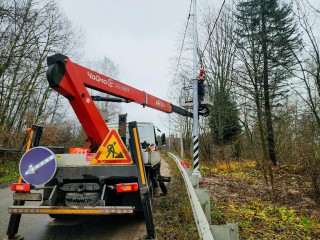 «Мосавтодор» устанавливает светодиодные лампы на трассе «Пущино—Каргашино»