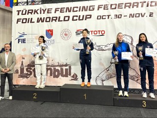 Бронзовая рапира Подмосковья: Милана Левчук стала третьей на Кубке мира в Стамбуле