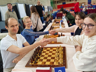 Каширские шахматисты сыграли с чемпионом Европы на международном фестивале