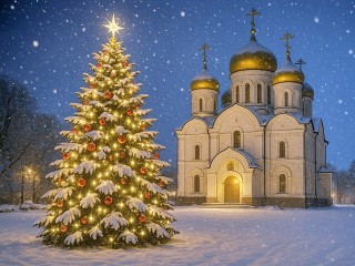 Календарь православных церковных праздников на декабрь 2025 года