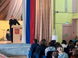 Сотрудник полиции рассказал зарайским студентам о карьере в МВД России