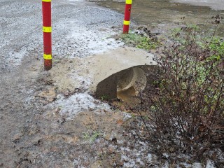 В Пушкино привели в порядок участок ливневой канализации на улице Марата