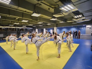 В Черноголовке прошел открытый урок по тхэквондо