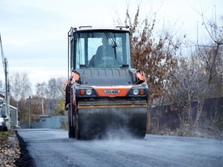 Ремонт асфальта в Новлянском завершат до конца ноября