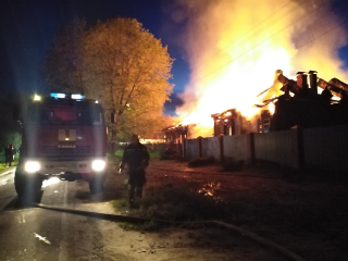 Пожар на улице Урожайная обошелся без пострадавших