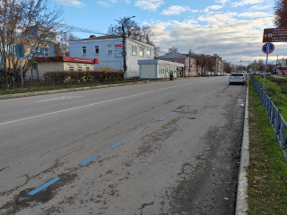 Синяя разметка и новые знаки: что происходит на улице Октябрьской в Зарайске