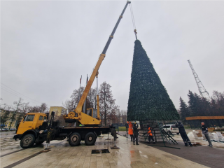 Главная елка Воскресенска в этом году будет стоять на новом месте