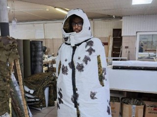 Волонтеры Клина разработали плащи-невидимки с тройной защитой для бойцов СВО