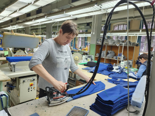 Будущие кутюрье освоили секреты мастерства на швейном предприятии в Можайске