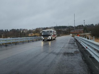 В Поречье запустили автомобильное движение по новому мосту
