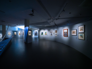 В Королеве начала работу выставка «Предновогодняя сказка» художницы Евгении Демар