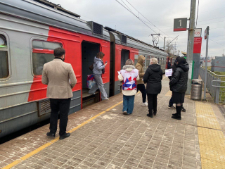 Фрязинцы узнали, как безопасно переходить железную дорогу на станции «Фрязино-Товарная»