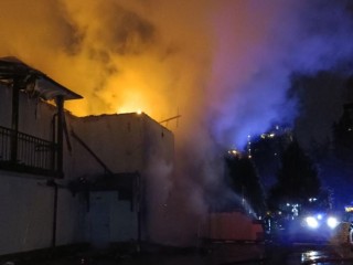 Когда каждая секунда на счету: как пожарные спасли людей и потушили горящий ресторан в Голубом