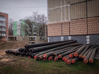 Тепло придет раньше срока: строители ускоряют монтаж теплотрассы в Бронницах