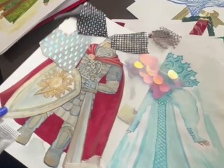 Эскизы костюмов и декораций для нового спектакля представили в Щелковском театре