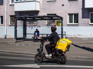Курьер остался без велосипеда: как полиция вышла на след воров