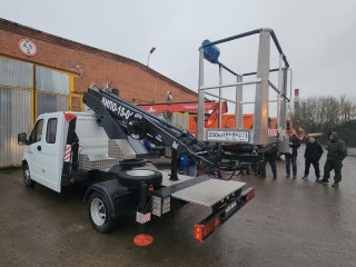 Коммунальные службы Серпухова усилили парк техники новой автовышкой