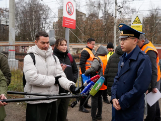 Жителям напомнили правила поведения у железной дороги
