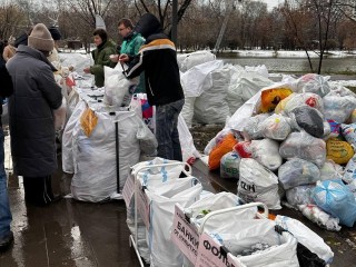 Люберцы против свалок: в Наташинском парке прошла мега-акция по раздельному сбору