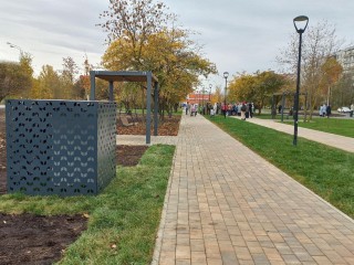 В Электростали сняли сцену погони и столкновения двух автомобилей