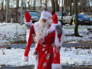 Изящные олени и доброжелательные собаки: что подготовили для жителей на открытии зимнего сезона в парке Рузы