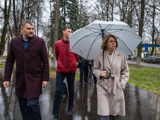 В Растуново добавят дорожки, переходы и кустарники в сквере