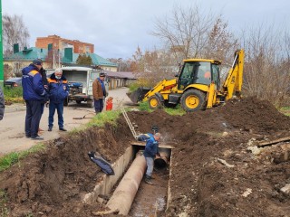 Новую трубу проложат в месте аварии на теплотрассе в Кашире-2