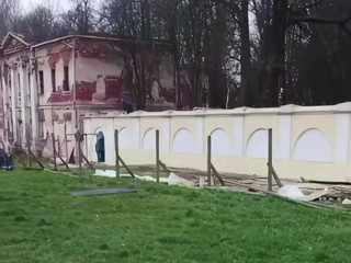Исторический вид вернули ограде усадьбы Гребнево благодаря реставрации