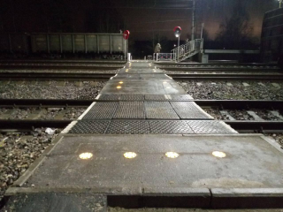 Станция Петелино стала ярче и безопаснее: где появились ограждения, информационные щиты и новая разметка для пешеходов