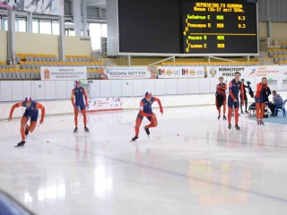 Сразу два конькобежных турнира принимает ледовый дворец Коломны