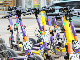 Электросамокаты покидают Химки до весны