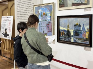«Коломну в красках» представили в картинной галерее «Дом Озерова»