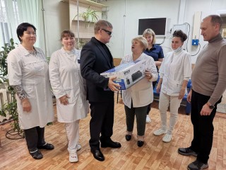 Дороховская поликлиника получила новую оргтехнику