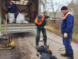 Коммунальщики будут проводить круглогодичный ямочный ремонт дорог в Клину