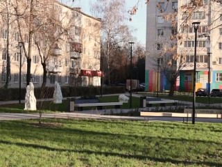 Щелковцев впечатлил новый сквер на улице Советской