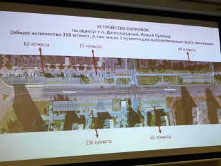 На Новом бульваре создадут более 300 новых парковочных мест и введут резидентное разрешение