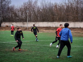 Тренер «Метеора» провел мастер-класс по футболу для воспитанников воскресной школы в Быково