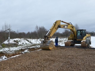 По просьбе участника СВО починили дорогу в Ильинском