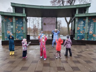 В Раменском парке дети мастерили кокошники и зажигали на танцах в День народного единства