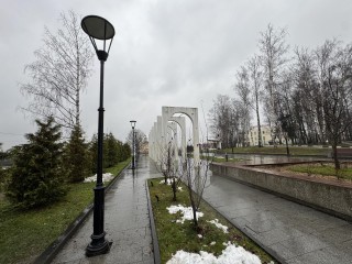 Система «Безопасный регион» помогла вычислить вандалов, повредивших фонарный столб на «Дороге к храму»