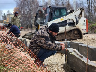 Новая дорога соединит улицы Строителей и Заречную в микрорайоне Лукино-Варино