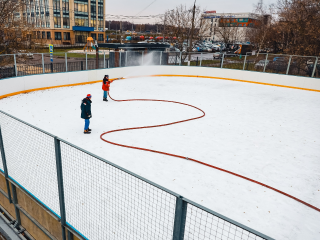 В Химках каток на улице Панфилова откроют уже 1 декабря