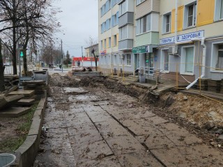 Комфорт восстановят во дворах на Садовой после ремонта теплотрассы