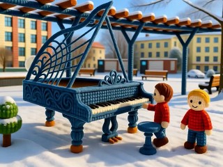 «Музыка нас связала»: Ступино стало единственным в мире «звучащим» вязаным городом